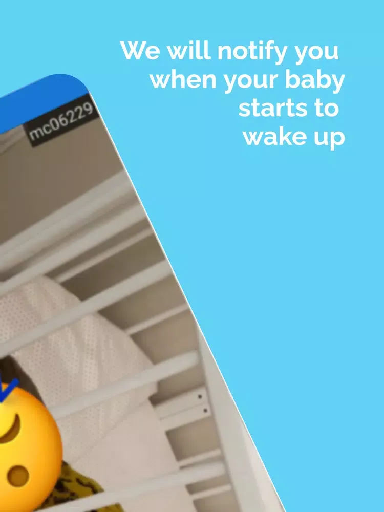 Tangkapan layar AI Smart Baby Monitor iPad 