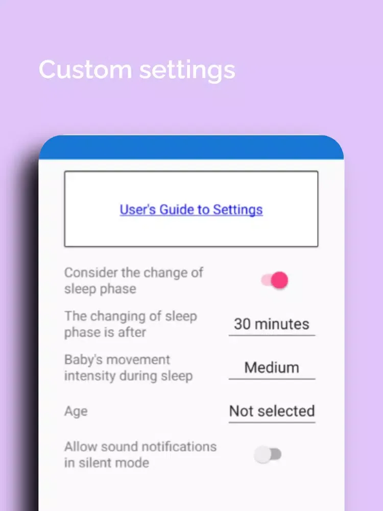 Tangkapan layar AI Smart Baby Monitor iPad 