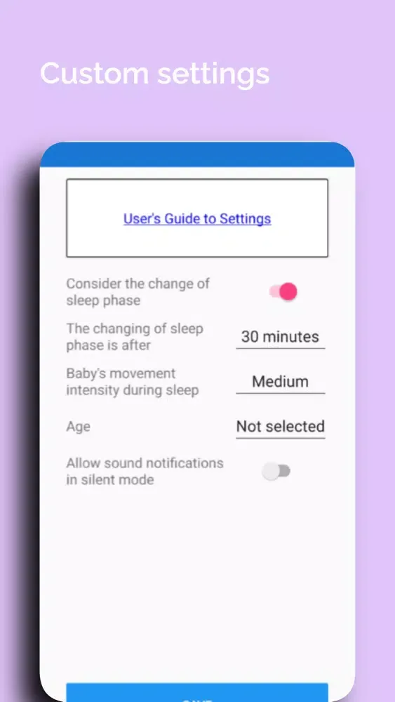 Tangkapan layar AI Smart Baby Monitor