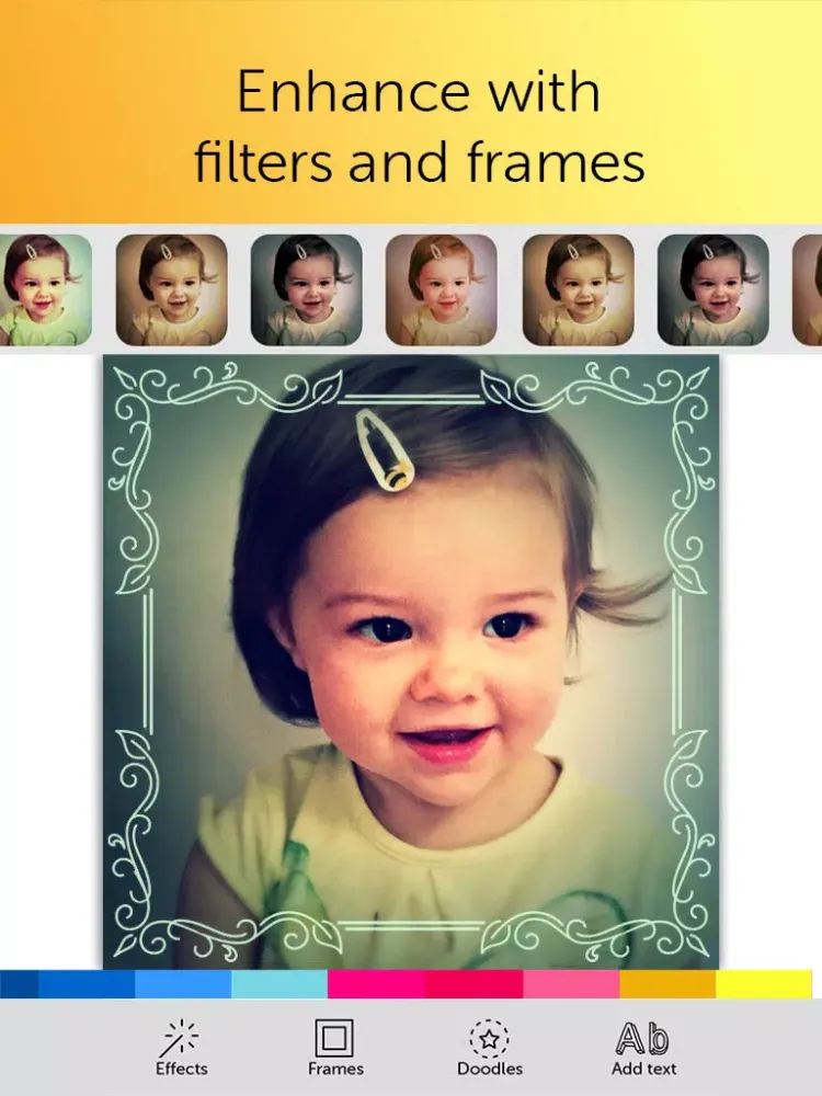 تصاویر Baby Photo Editor - Pregnancy & Baby Milestone pics iPad 