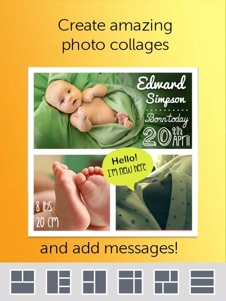 تصاویر Baby Photo Editor - Pregnancy & Baby Milestone pics iPad 