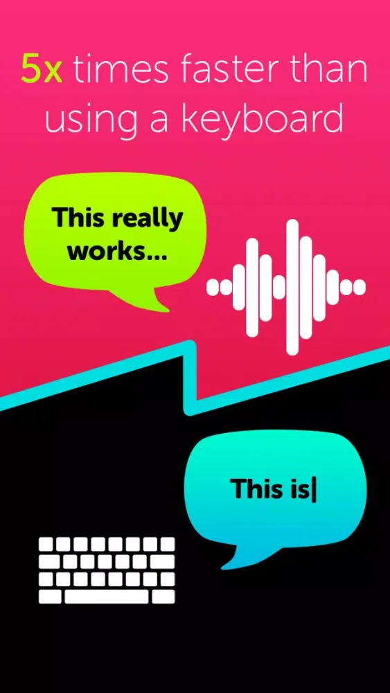 Hands-free Simple Messaging - Voice to Text Messages or WhatsApp स्क्रीनशॉट