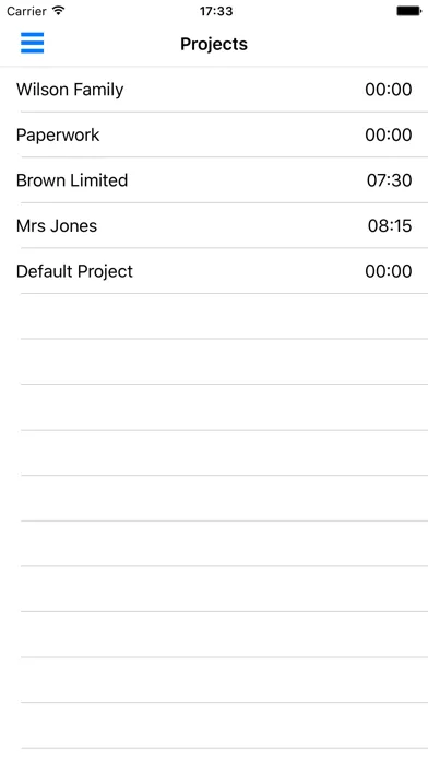 Capturas de pantalla de Eomagis Time Tracking