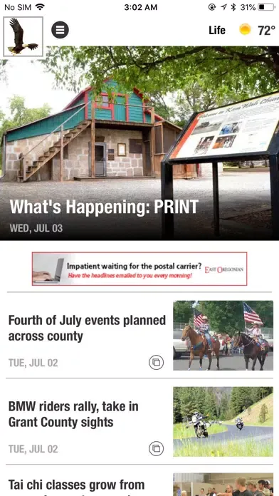 Blue Mountain Eagle News应用截图