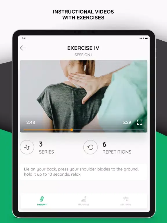 Rounded Back Therapy iPad  Ekran Görüntüleri