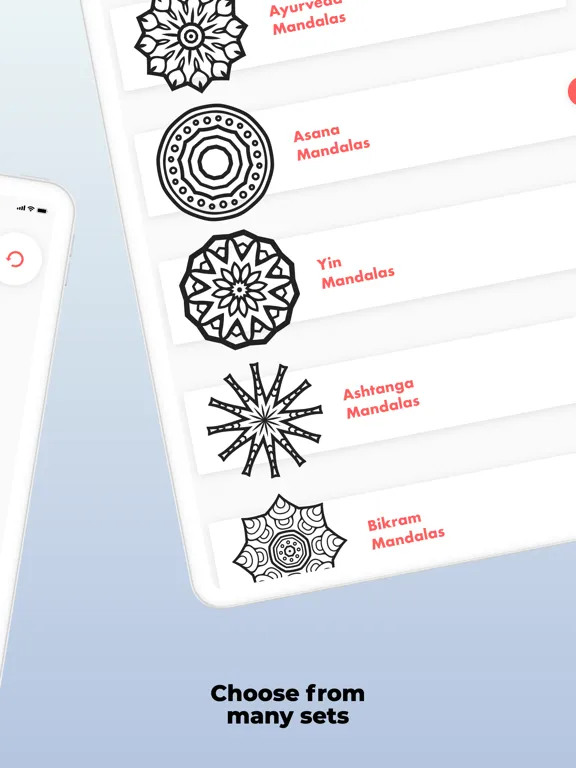 Mandala - Color and Relax iPad  স্ক্রিনশট