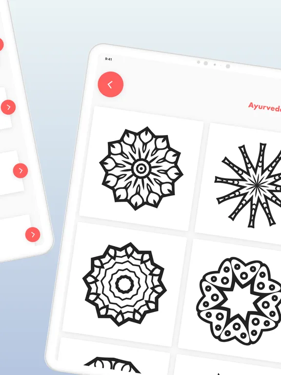 Mandala - Color and Relax iPad  স্ক্রিনশট