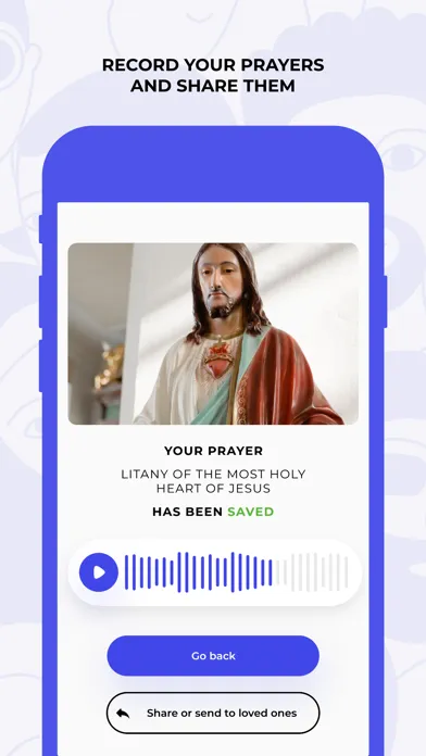 Capturas de tela do Prayer Book - Livestreams