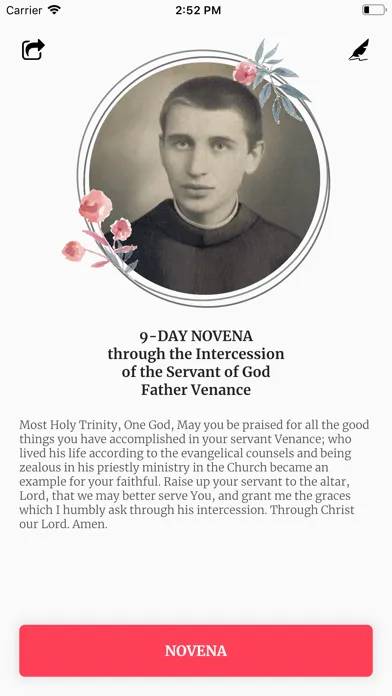 Novena of the Father Venance Screenshots