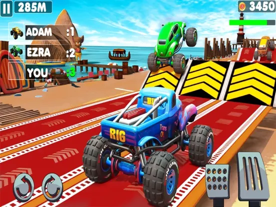 Zrzuty ekranu Monster truck games-car racing iPad 