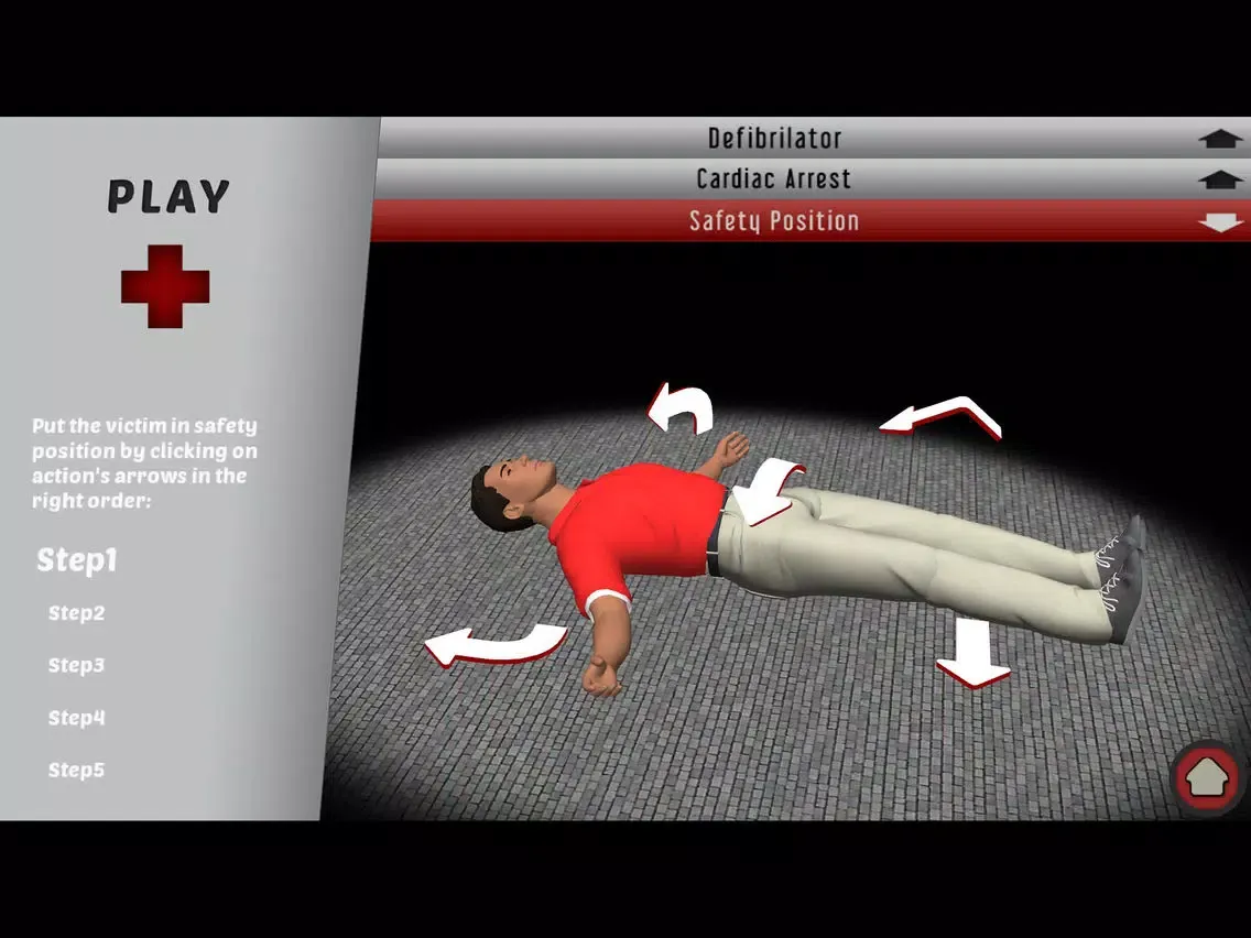 Ảnh chụp màn hình của 1st Aid Hero Maker iPad 