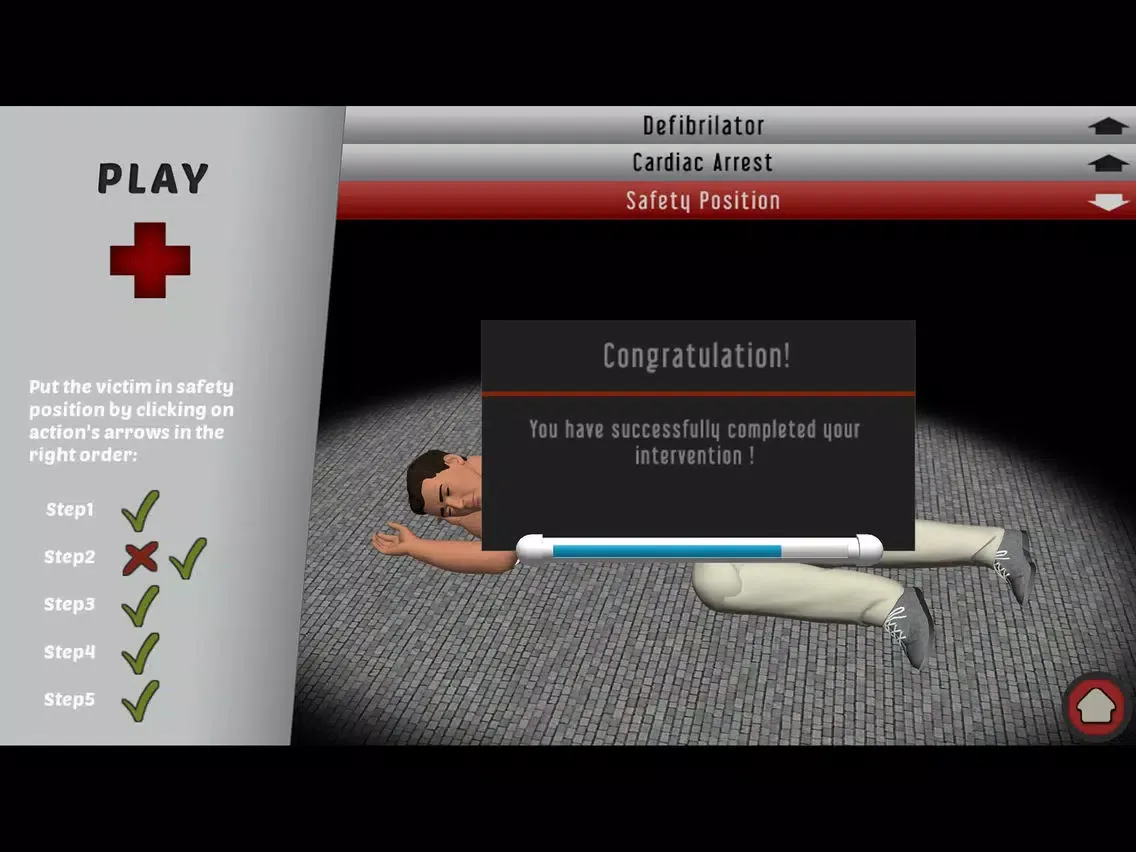 Ảnh chụp màn hình của 1st Aid Hero Maker iPad 