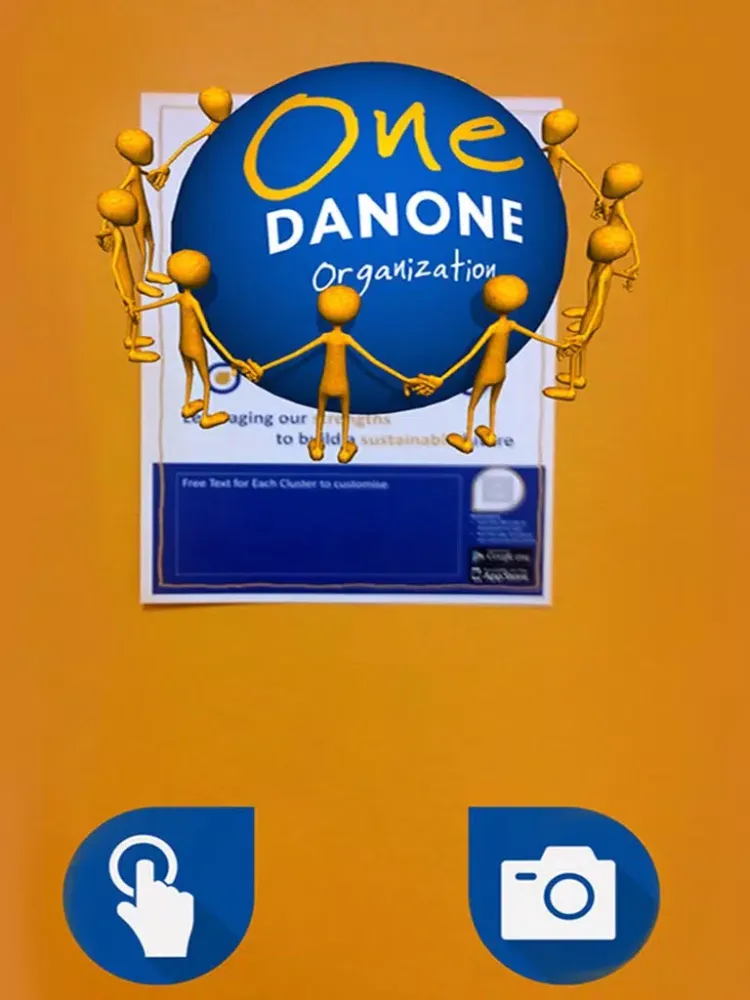 Скриншоты One Danone iPad 