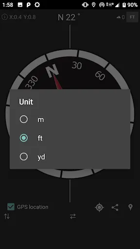 Compass & GPS Screenshots