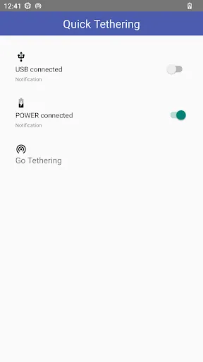 Quick USB Tethering Wifi سکرین شاٹس