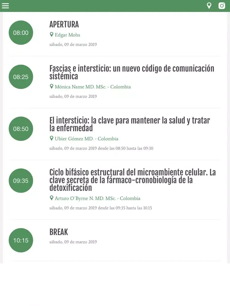 Simposio Internacional Heel iPad 應用截圖
