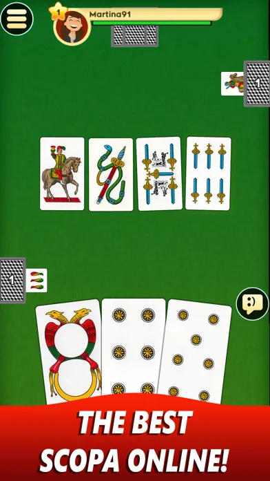 Screenshot di Scopa Online - Gioco di carte