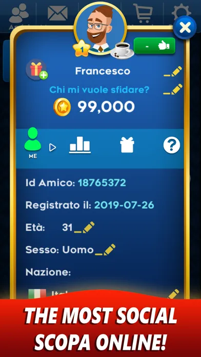 Screenshot di Scopa Online - Gioco di carte