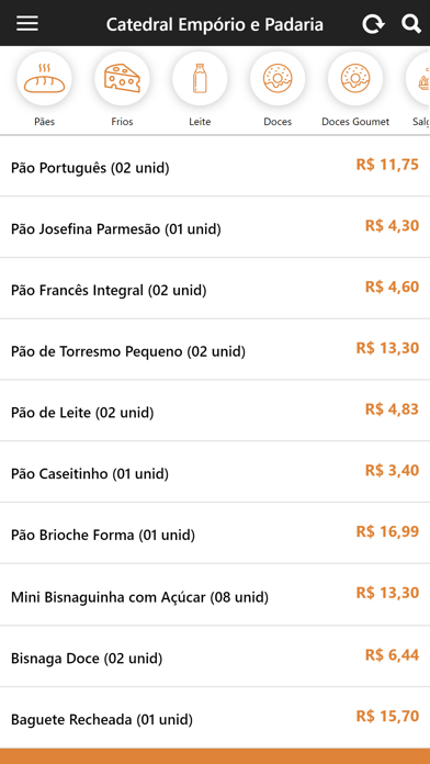 Catedral Empório e Padaria應用截圖