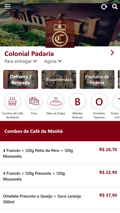 Colonial Padaria سکرین شاٹس