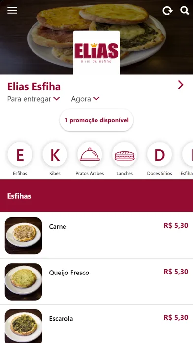 Elias Esfiha スクリーンショット
