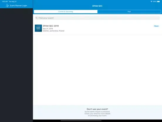 EPAM SEC iPad 应用截图
