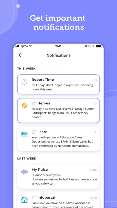EPAM Connect سکرین شاٹس