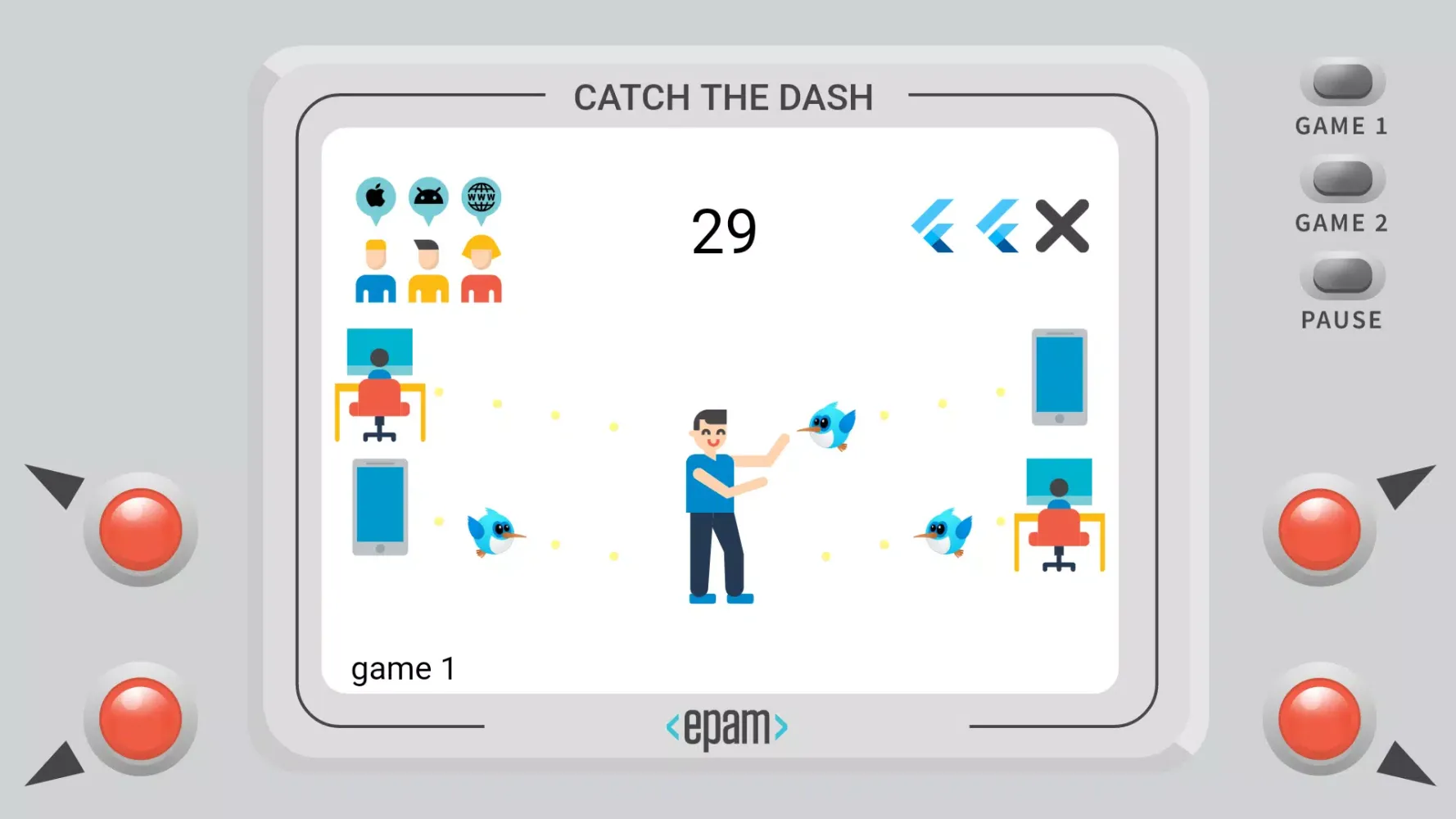 Capturas de tela do Catch The Dash