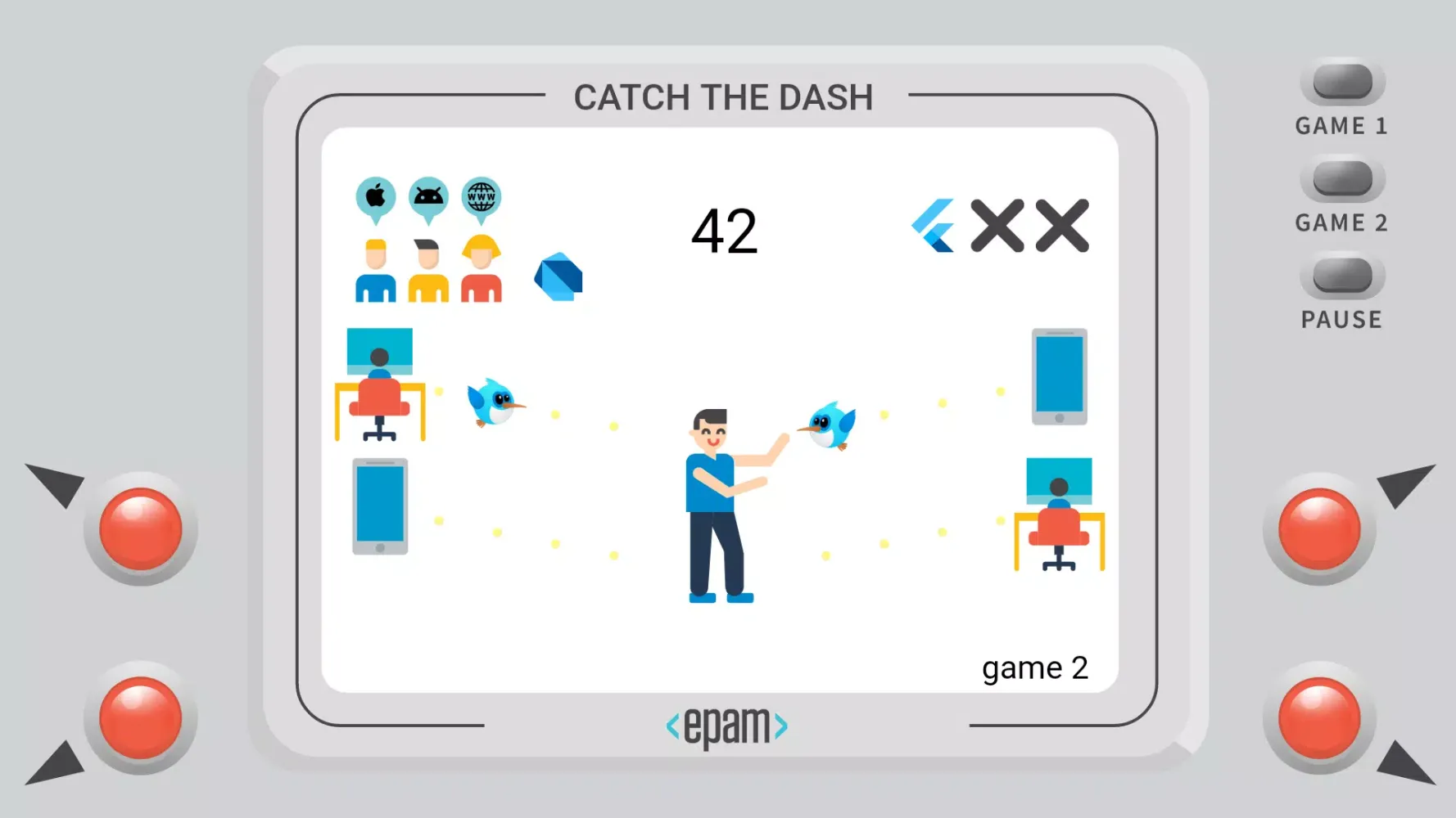 Capturas de tela do Catch The Dash