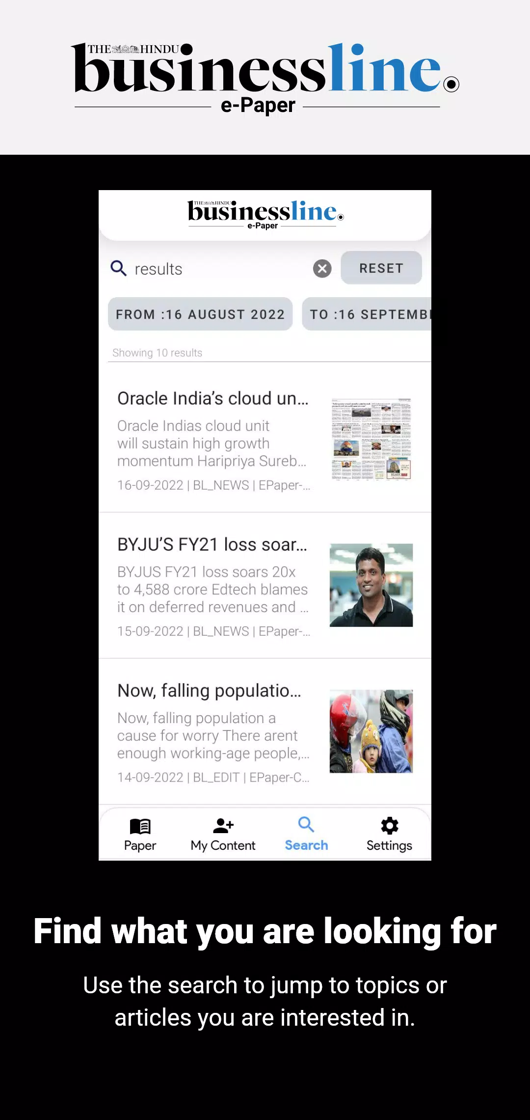 The Hindu BusinessLine ePaper Screenshots3