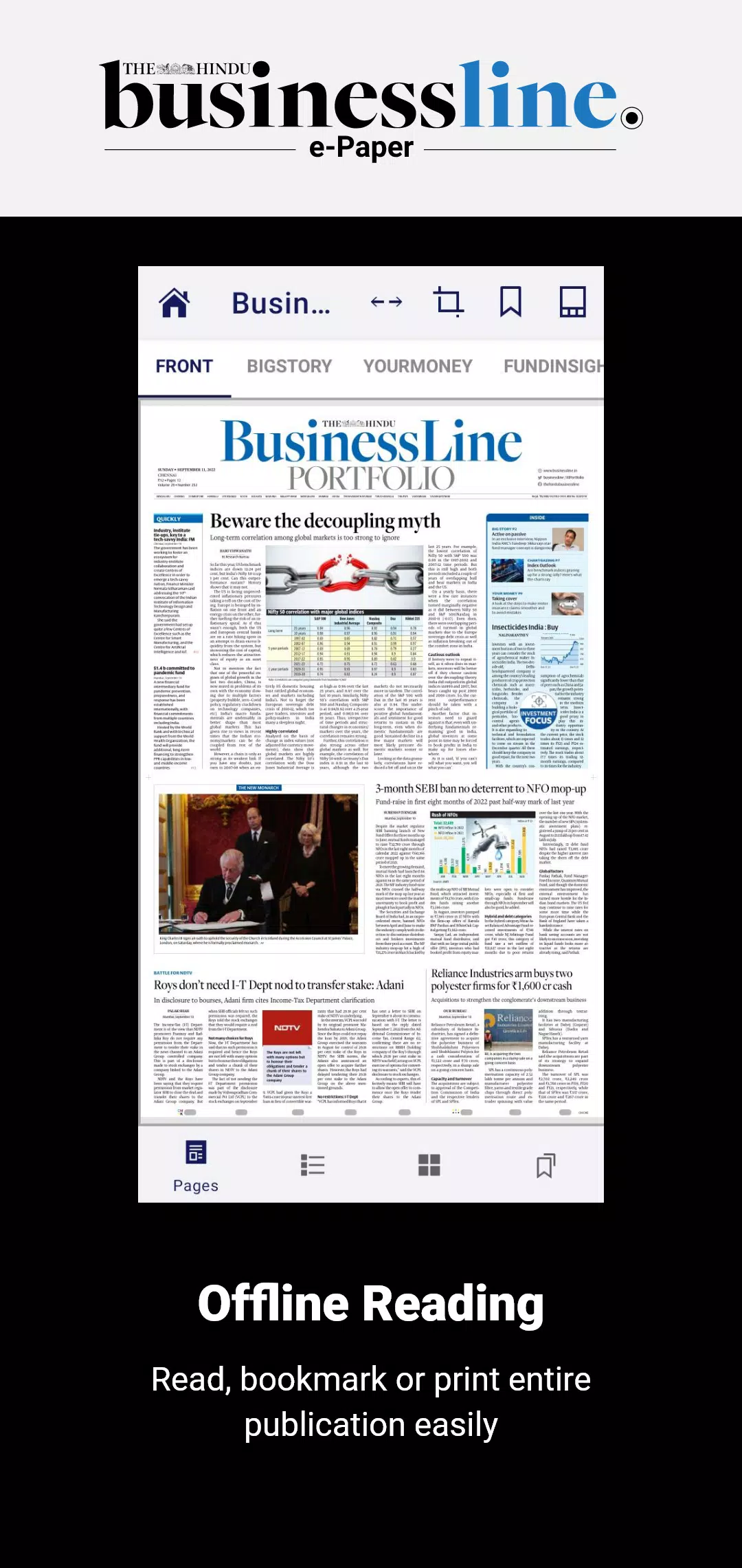 The Hindu BusinessLine ePaper Screenshots4