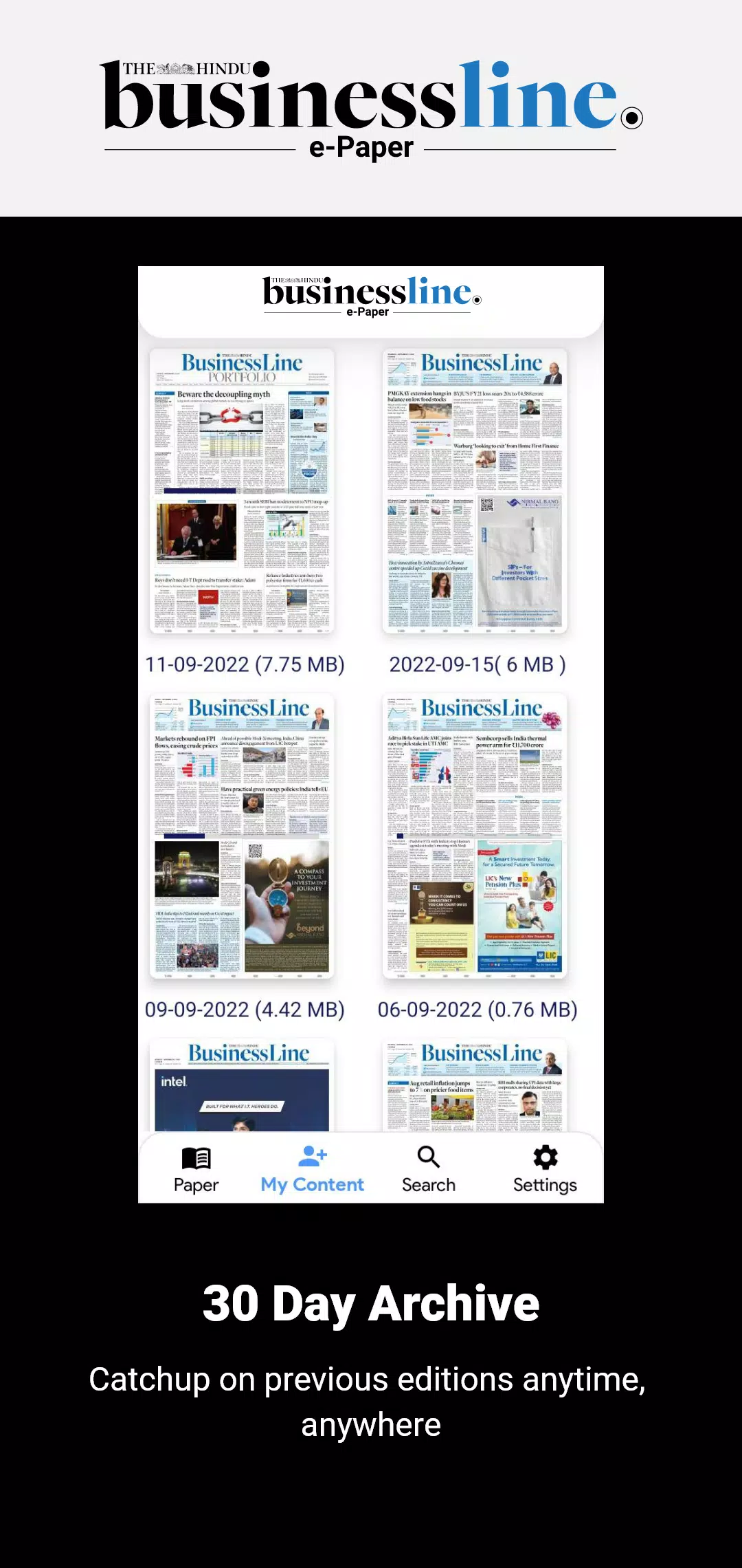 The Hindu BusinessLine ePaper Screenshots5