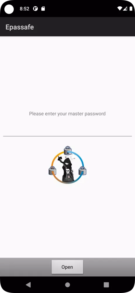 Zrzuty ekranu Epassafe