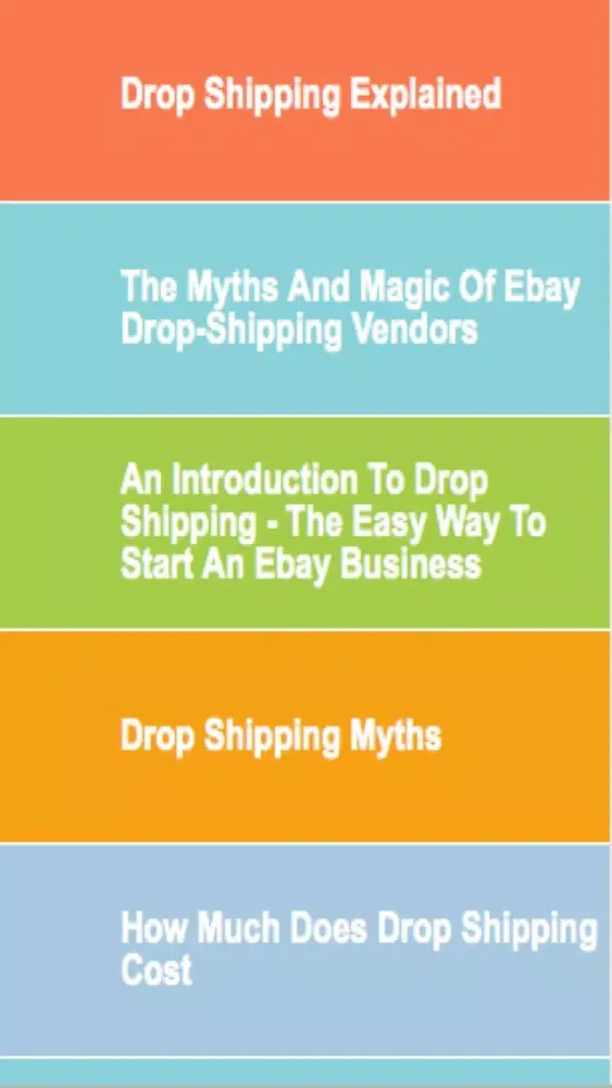Drop Shipping - How To Start Your Own Business স্ক্রিনশট