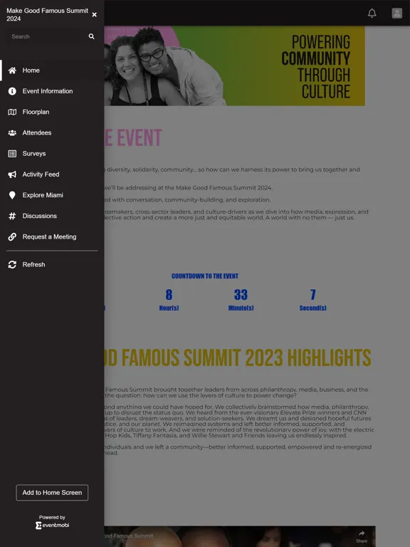 Make Good Famous Summit iPad  スクリーンショット