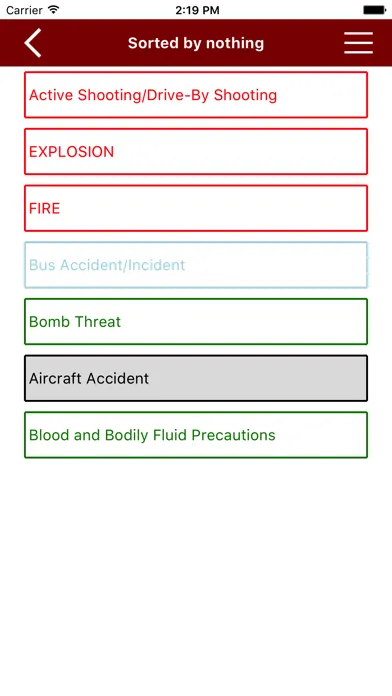 Emergency Preparedness Guide スクリーンショット