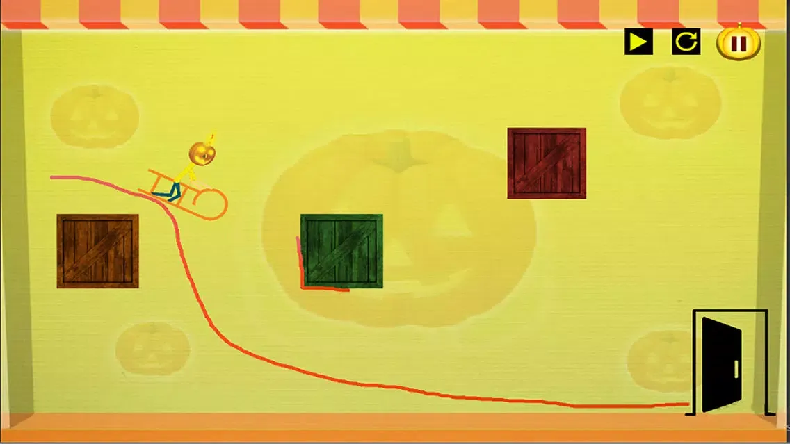 Capturas de tela do Draw Your Halloween Path