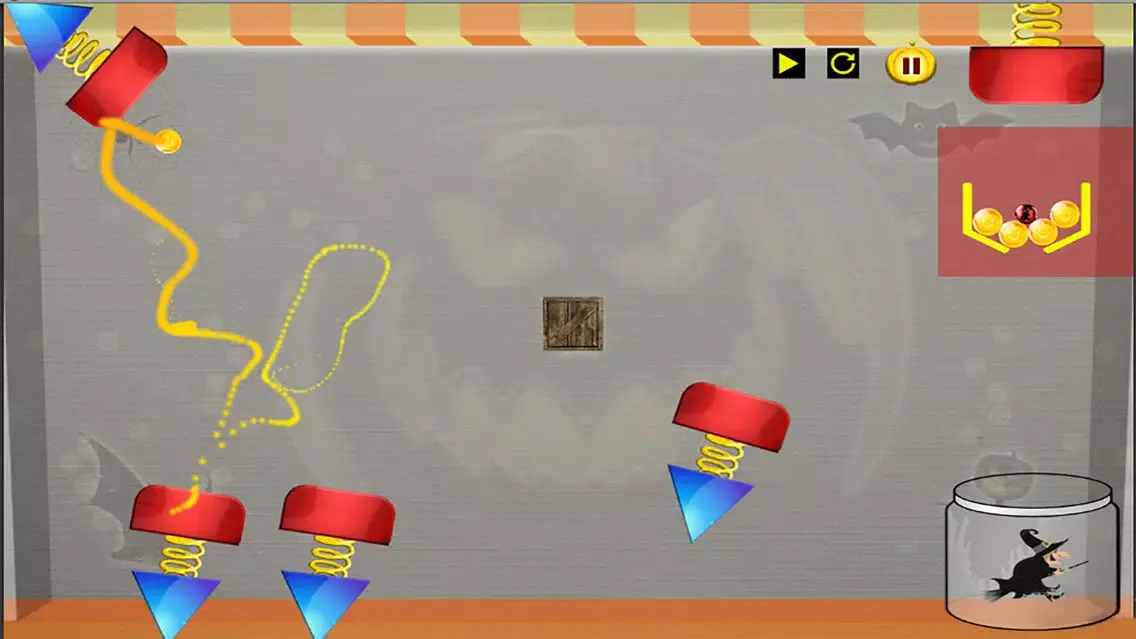 Capturas de tela do Draw Your Halloween Path
