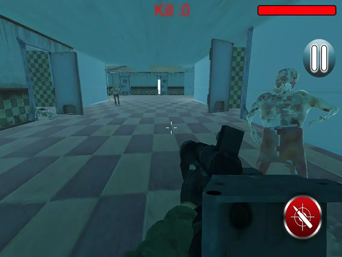 Tangkapan skrin Hospital Zombie Shooting iPad 