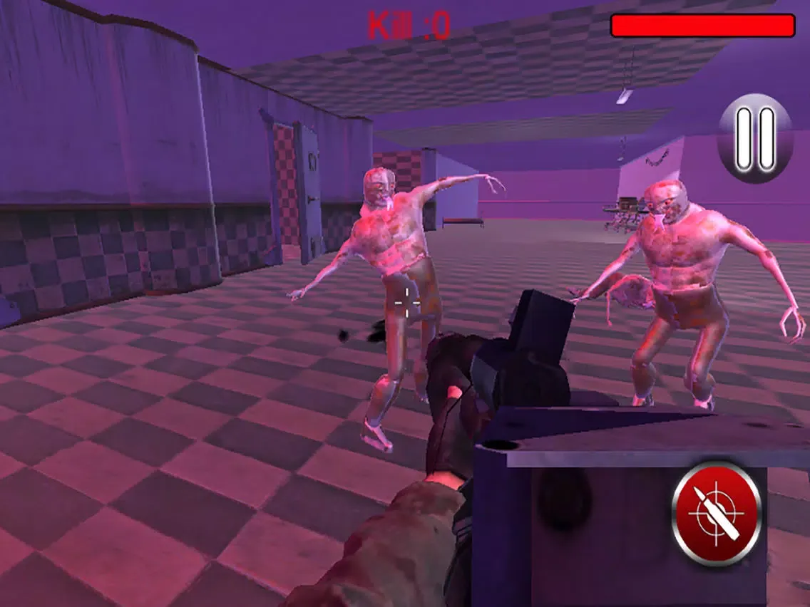 Tangkapan skrin Hospital Zombie Shooting iPad 