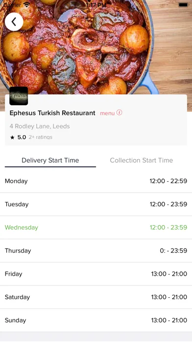 Ephesus Turkish Restaurant应用截图