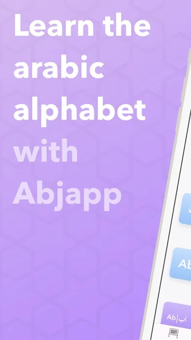 Abjapp – Arabic Alphabet 스크린샷