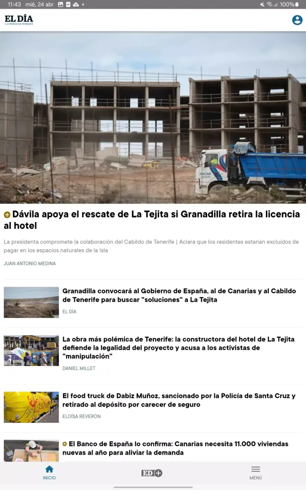 EL DÍA应用截图