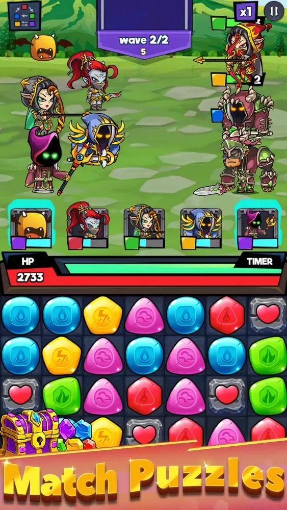 Epic Puzzle RPG - Match 3 Ekran Görüntüleri