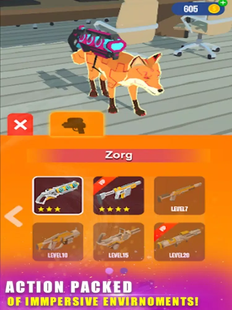 Tangkapan layar Epic Shooter NERF Pranks 2021 iPad 