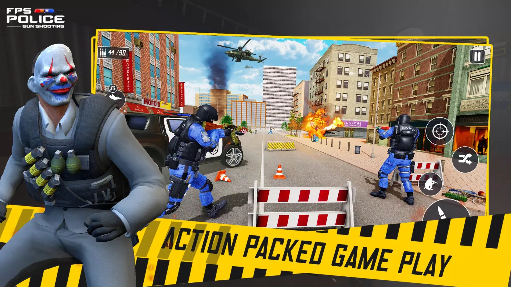 Screenshot di FPS Police: Gun Shooting Games