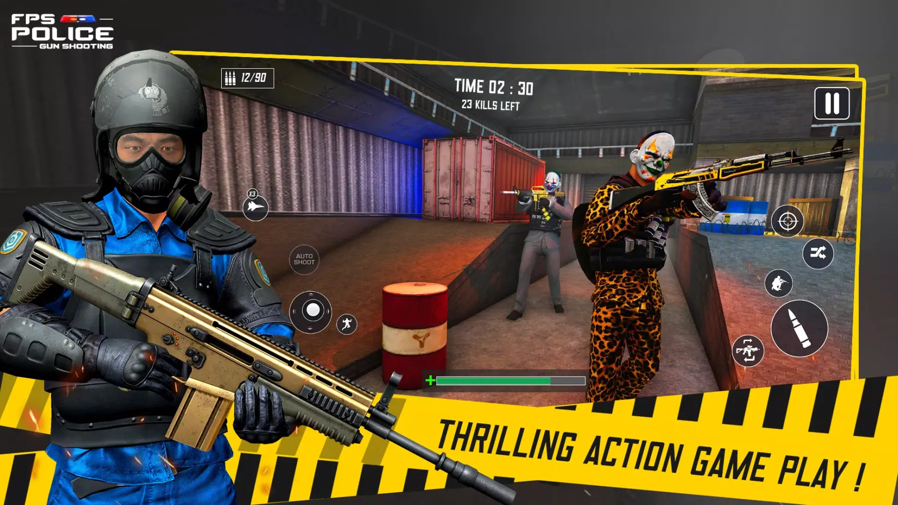 Screenshot di FPS Police: Gun Shooting Games