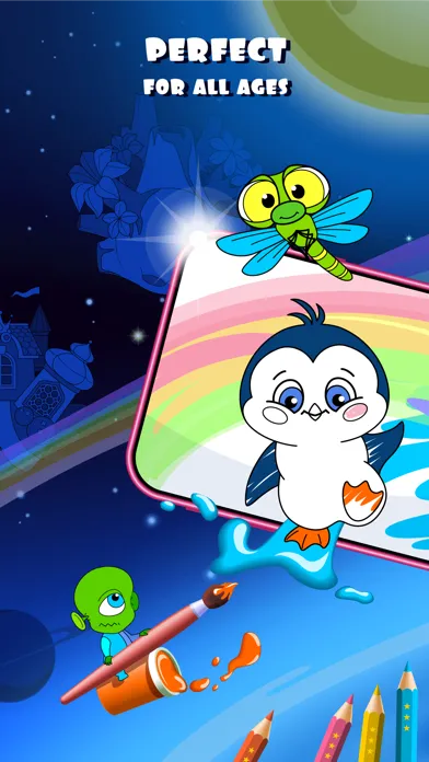 Tangkapan layar Coloring Games for 3 years old