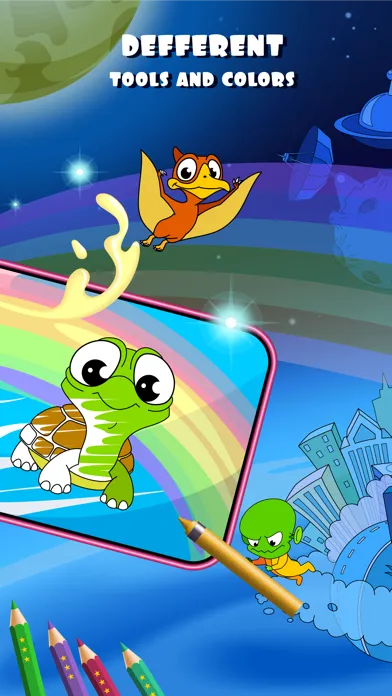 Tangkapan layar Coloring Games for 3 years old