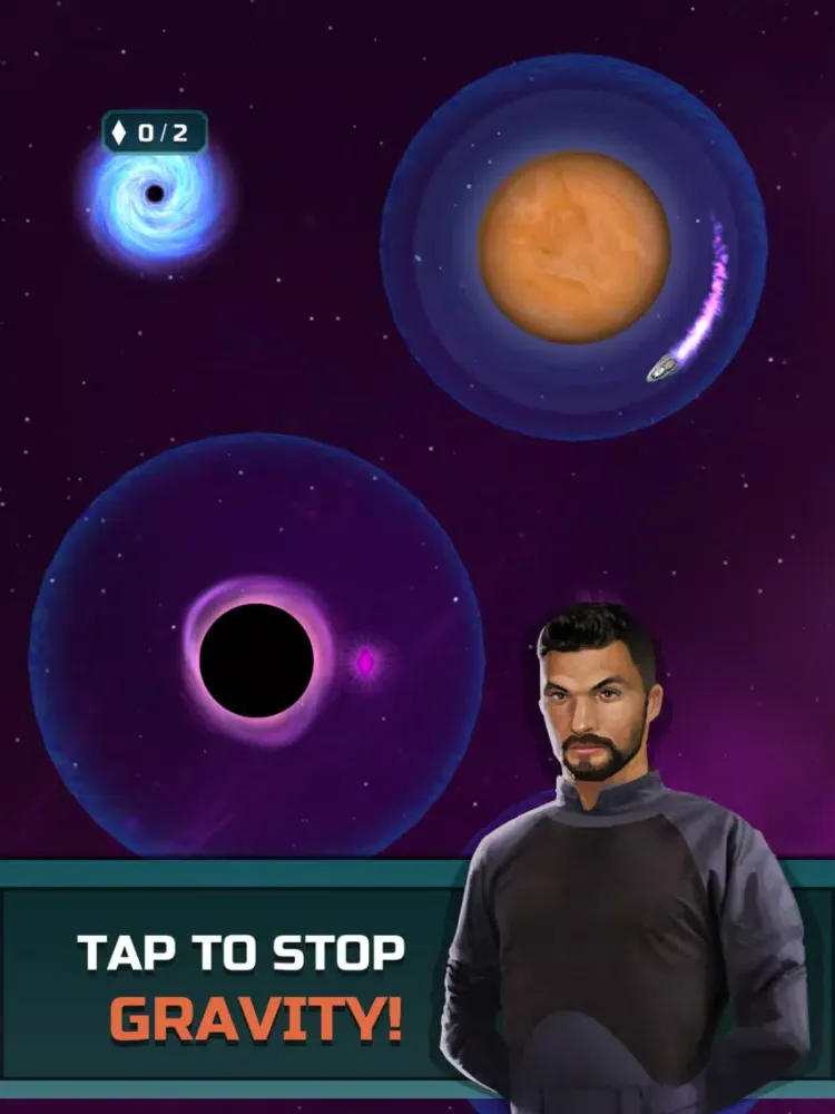 Gravity Hop - Space Adventure iPad  سکرین شاٹس